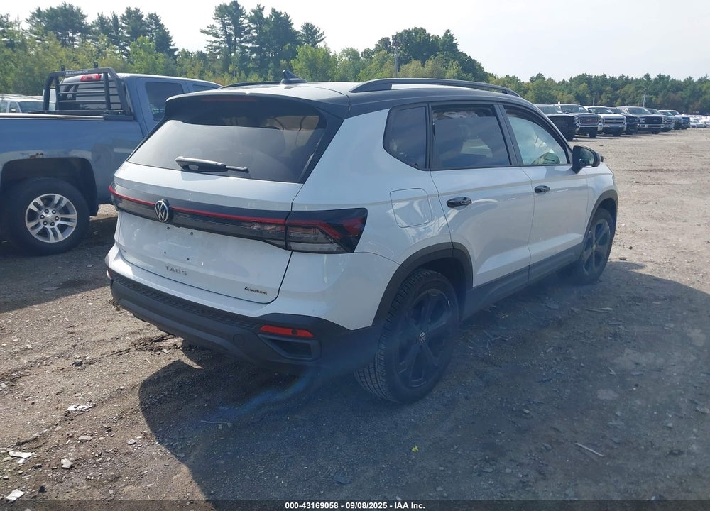 2025 VOLKSWAGEN TAOS 1.5T SE BLACK VIN: 3VV2C7B21SM034716