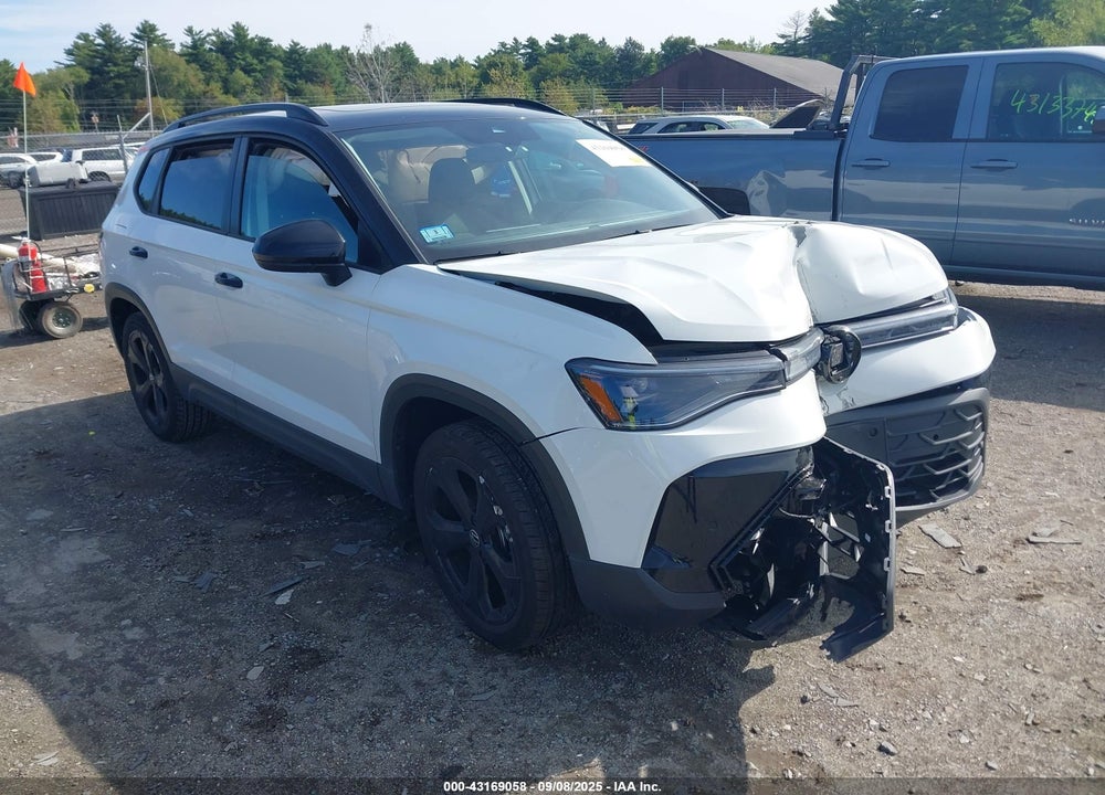 2025 VOLKSWAGEN TAOS 1.5T SE BLACK VIN: 3VV2C7B21SM034716