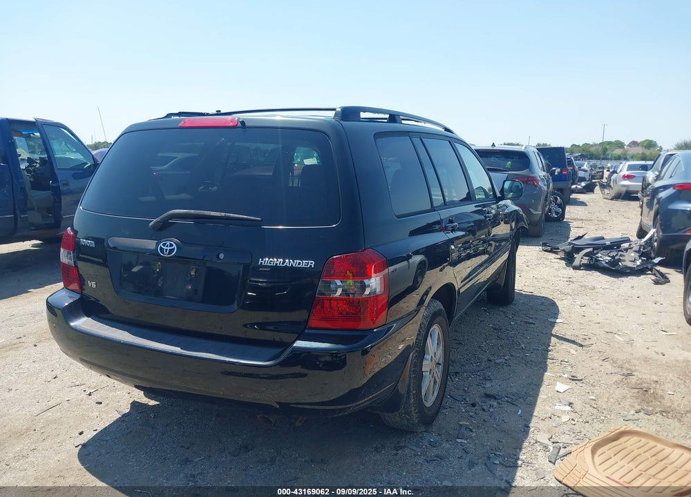 2006 TOYOTA HIGHLANDER VIN: JTEDP21A760094382