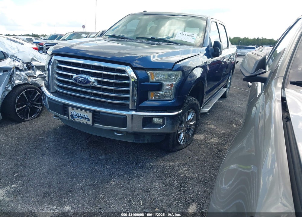 2016 FORD F-150 VIN: 1FTEW1EF2GFB19702