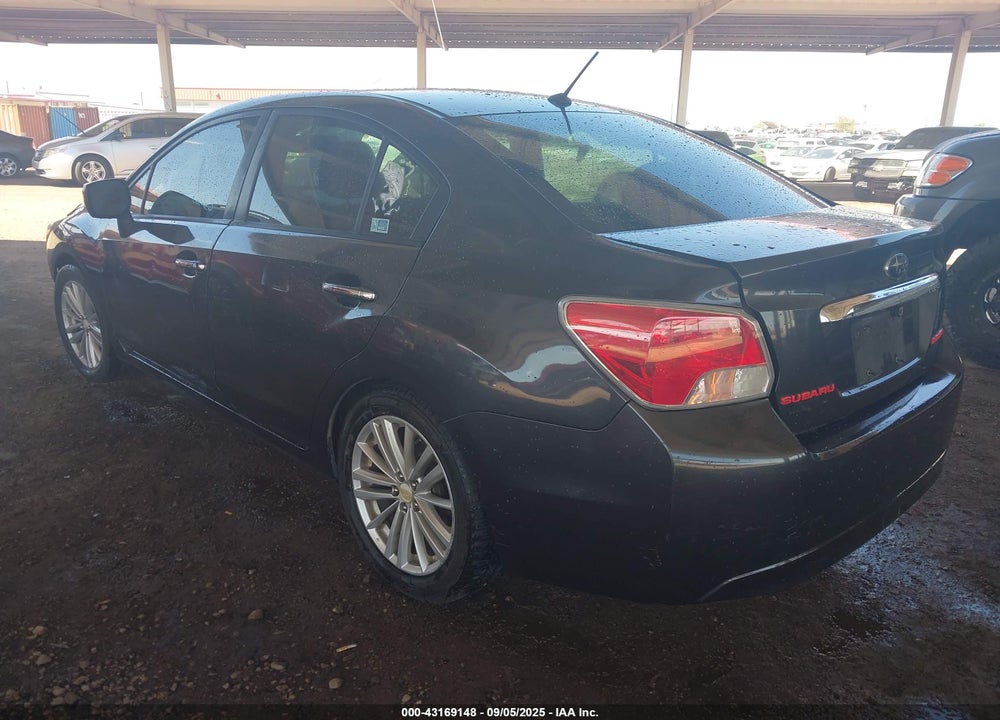 2012 SUBARU IMPREZA VIN: JF1GJAG68CH004224