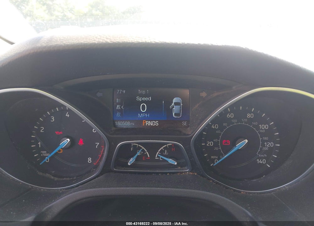 2016 FORD FOCUS VIN: 1FADP3K25GL398415
