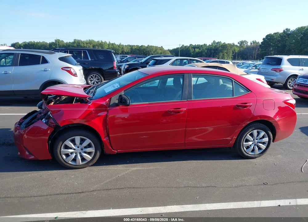 2016 TOYOTA COROLLA VIN: 2T1BURHE4GC561884