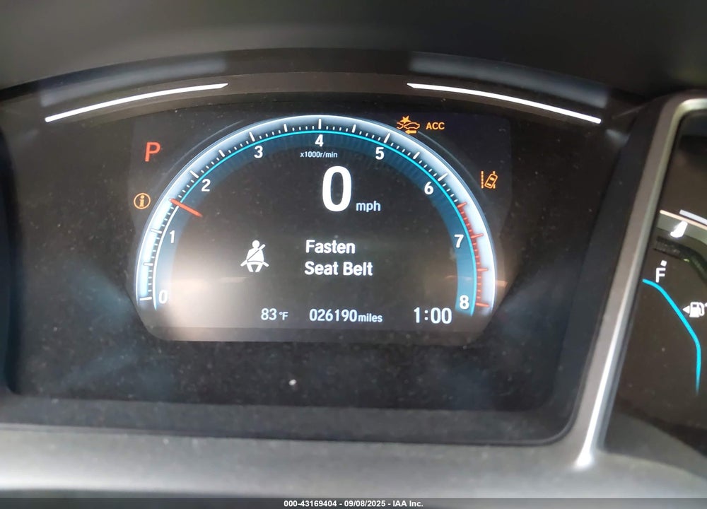 2021 HONDA CIVIC VIN: 19XFC1F32ME013127