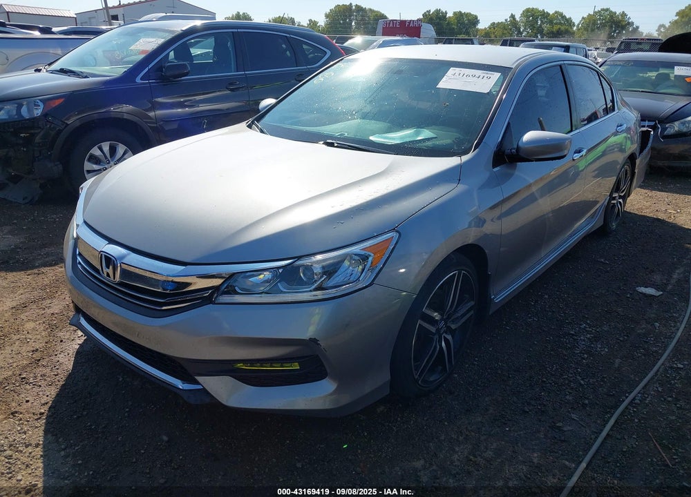 2016 HONDA ACCORD VIN: 1HGCR2F56GA165686
