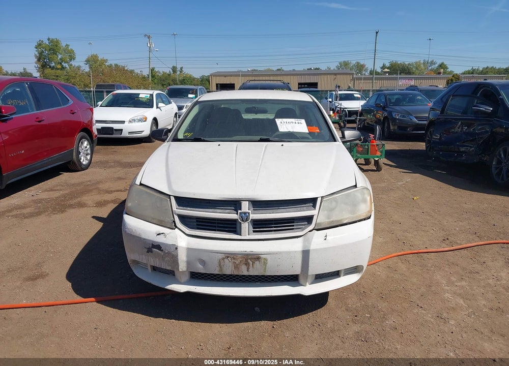 2008 DODGE AVENGER SE VIN: 1B3LC46K38N631362