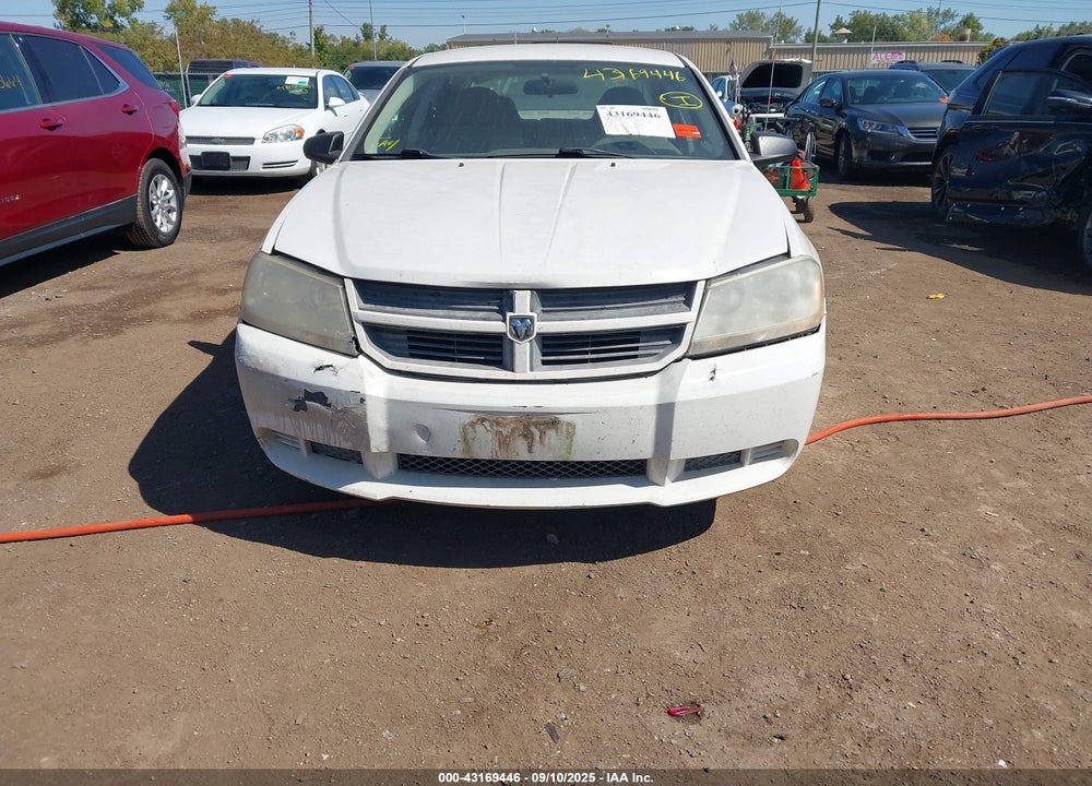 2008 DODGE AVENGER SE VIN: 1B3LC46K38N631362