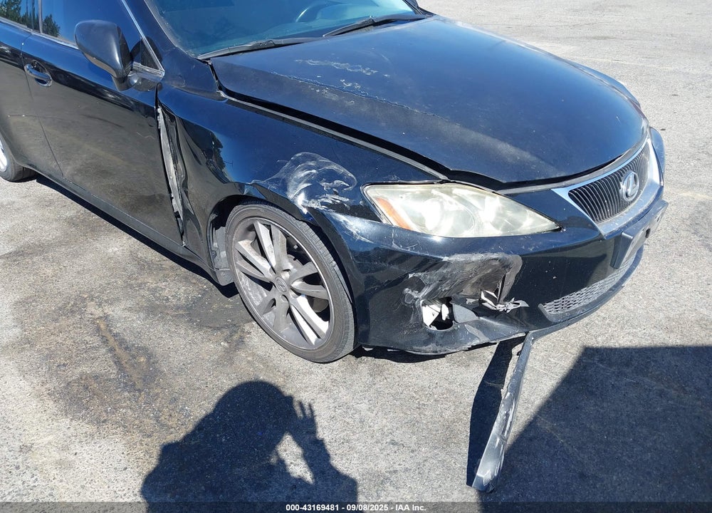 2007 LEXUS IS 250 VIN: JTHBK262375036901