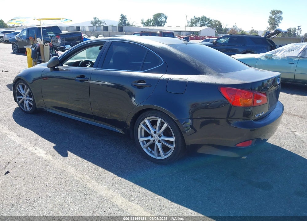 2007 LEXUS IS 250 VIN: JTHBK262375036901