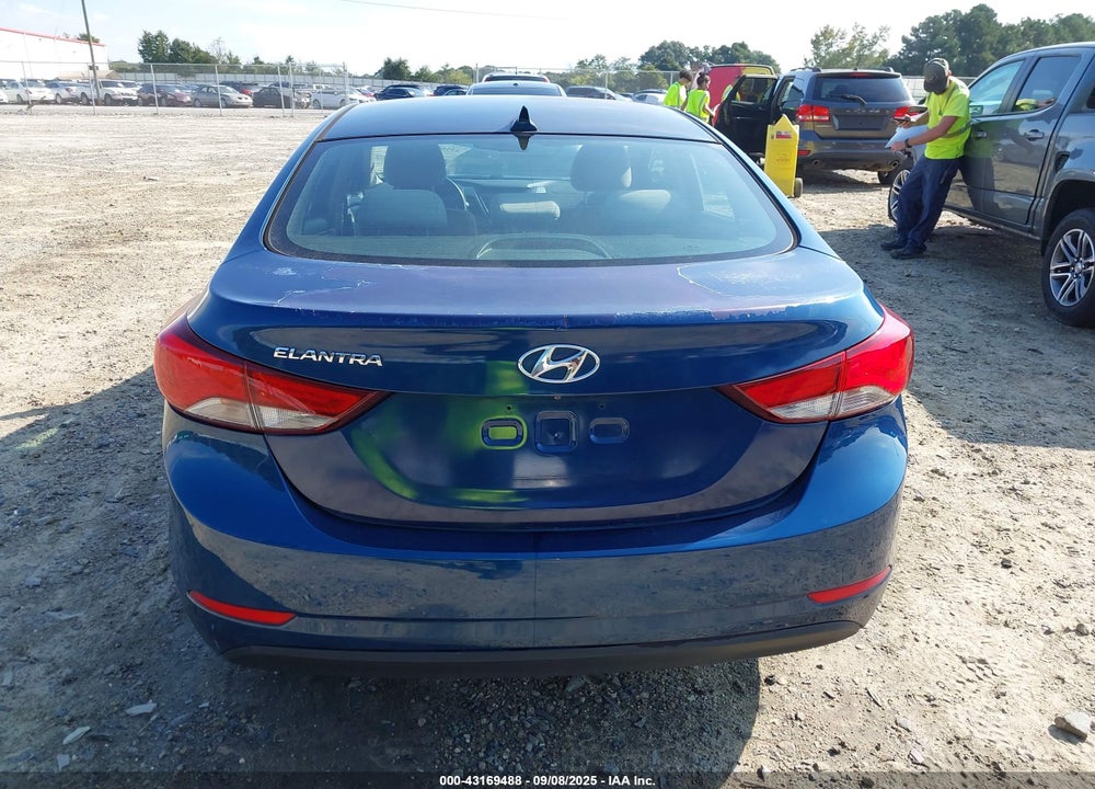2015 HYUNDAI ELANTRA SE VIN: KMHDH4AEXFU221758