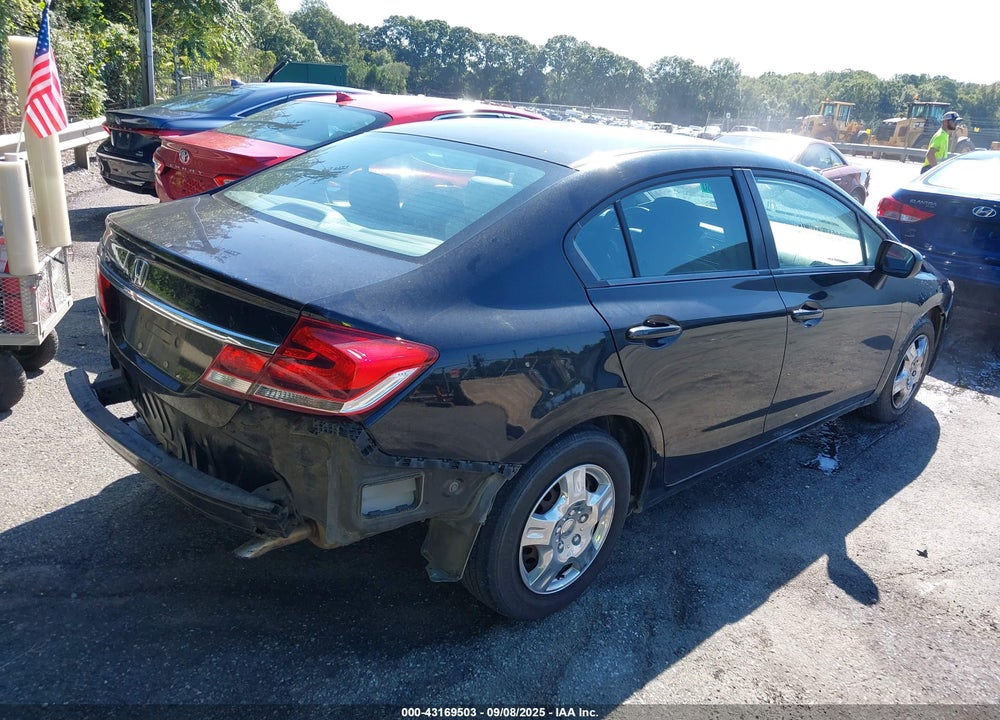 2014 HONDA CIVIC LX VIN: 19XFB2F50EE268726