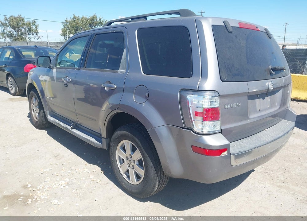 2008 MERCURY MARINER V6 VIN: 4M2CU81148KJ21924