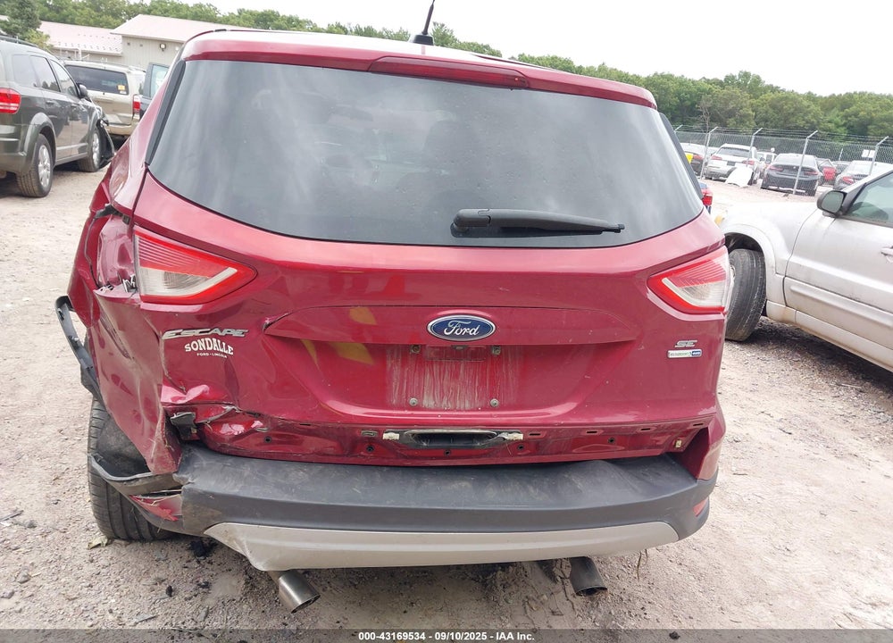 2016 FORD ESCAPE VIN: 1FMCU9GX5GUB91695