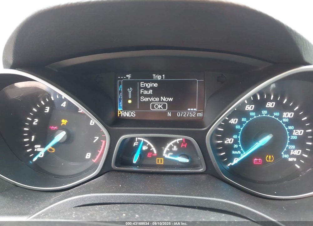 2016 FORD ESCAPE VIN: 1FMCU9GX5GUB91695