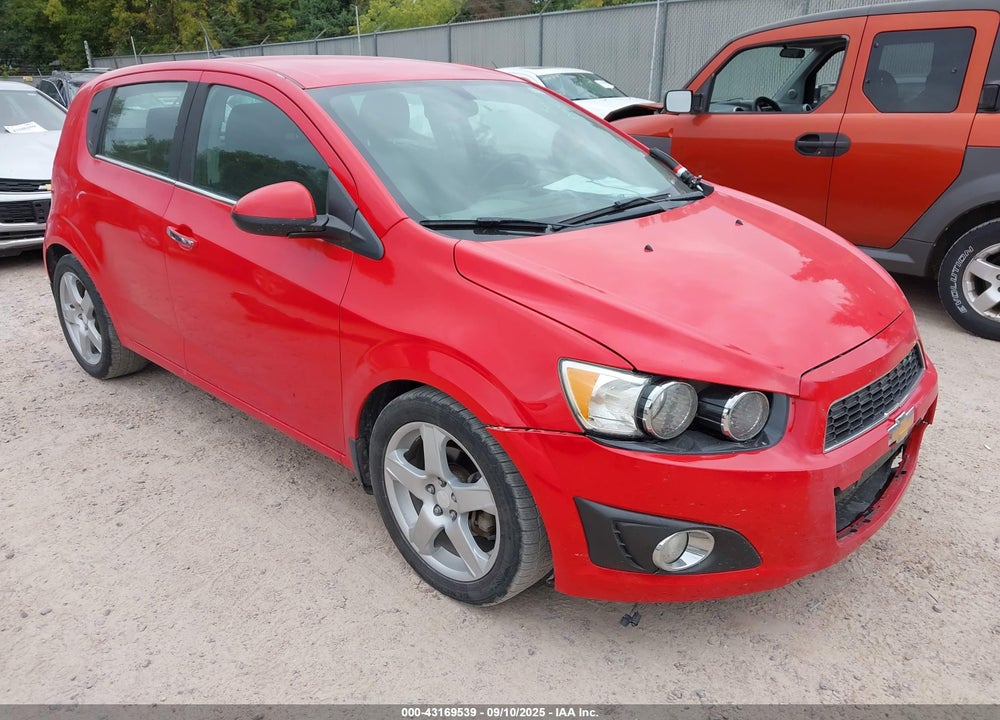 2016 CHEVROLET SONIC LTZ AUTO VIN: 1G1JE6SBXG4160275
