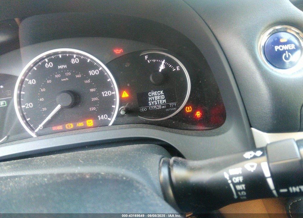 2012 LEXUS CT 200H VIN: JTHKD5BH5C2061882