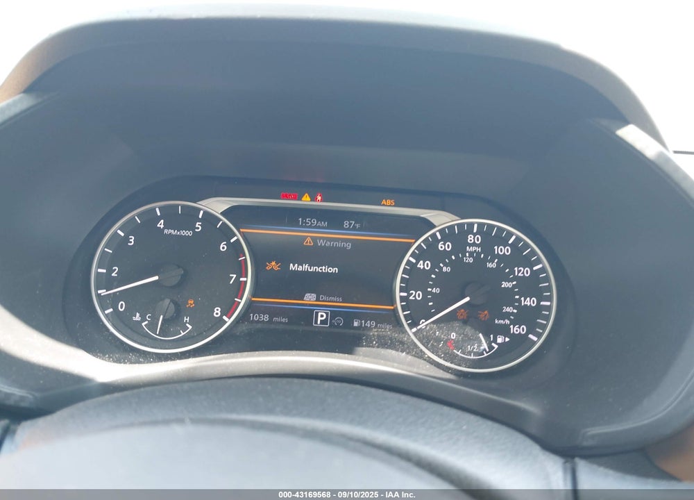 2025 NISSAN SENTRA SV VIN: 3N1AB8CV0SY226121