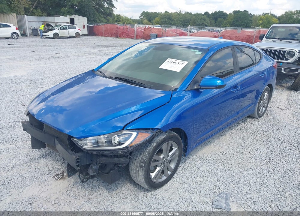 2018 HYUNDAI ELANTRA SEL VIN: KMHD84LF0JU625764