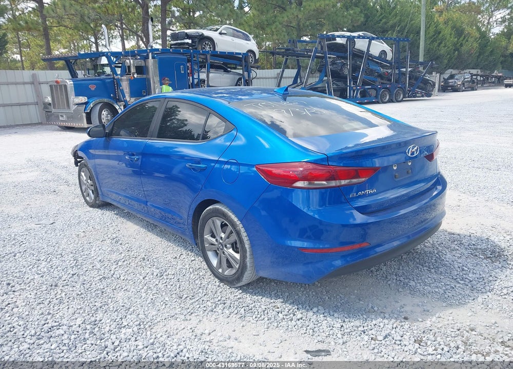 2018 HYUNDAI ELANTRA SEL VIN: KMHD84LF0JU625764