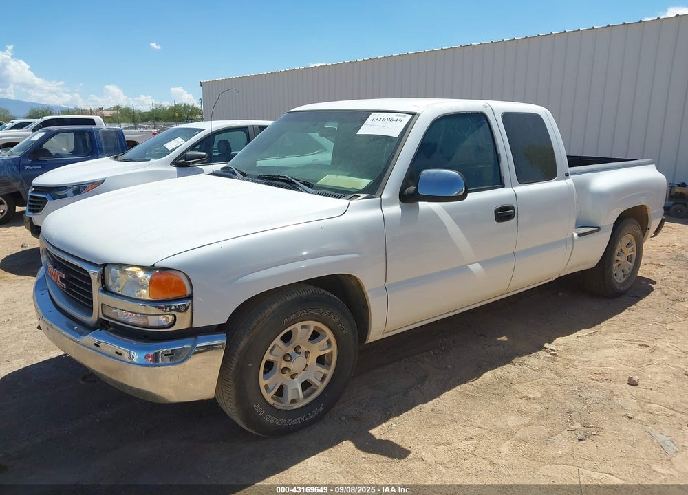 2001 GMC SIERRA 1500 SLE VIN: 2GTEC19T111307487