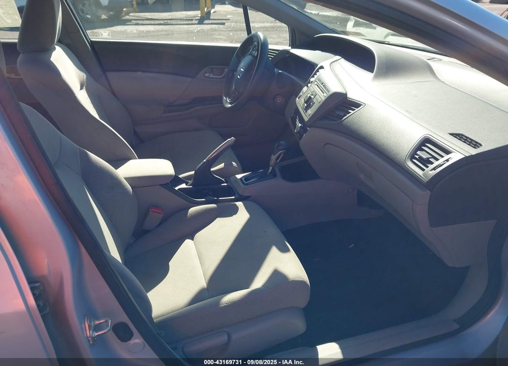 2012 HONDA CIVIC VIN: 2HGFB2F51CH509924