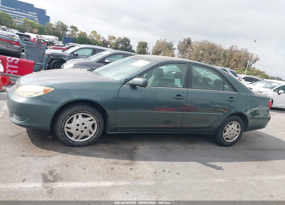2005 TOYOTA CAMRY LE VIN: 4T1BE32K95U072210