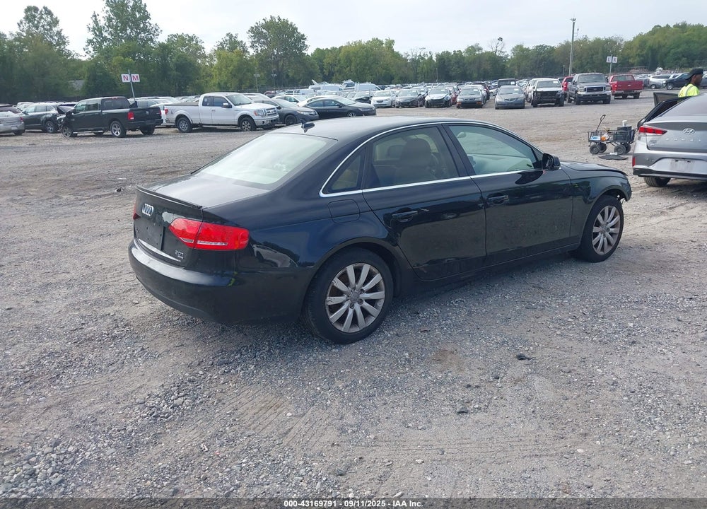 2012 AUDI A4 VIN: WAUBFAFL9CA116128