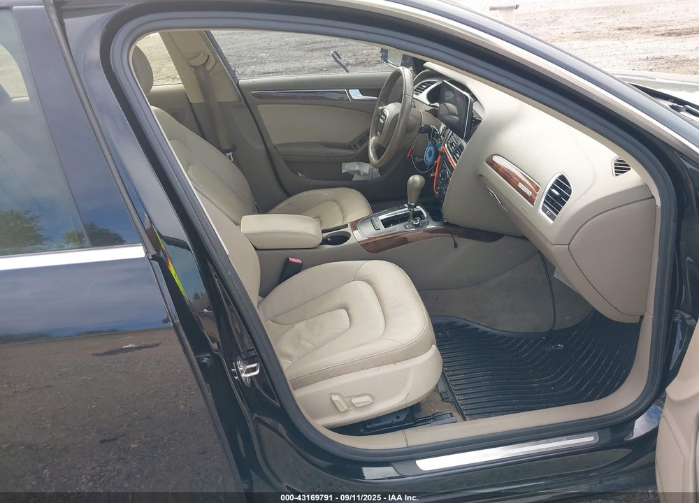 2012 AUDI A4 VIN: WAUBFAFL9CA116128