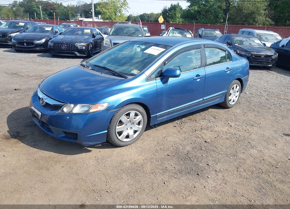 2009 HONDA CIVIC VIN: 2HGFA16509H326648