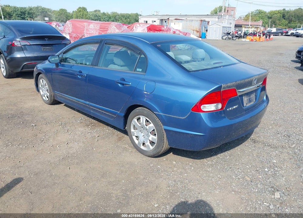 2009 HONDA CIVIC VIN: 2HGFA16509H326648
