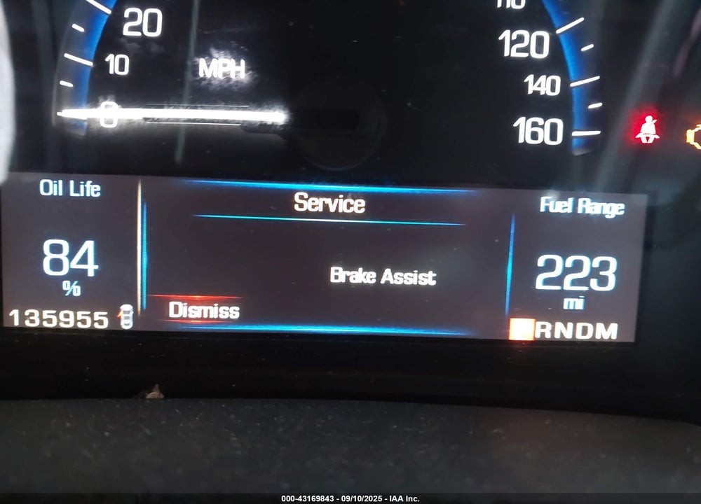 2015 CADILLAC CTS STANDARD VIN: 1G6AW5SX7F0107276