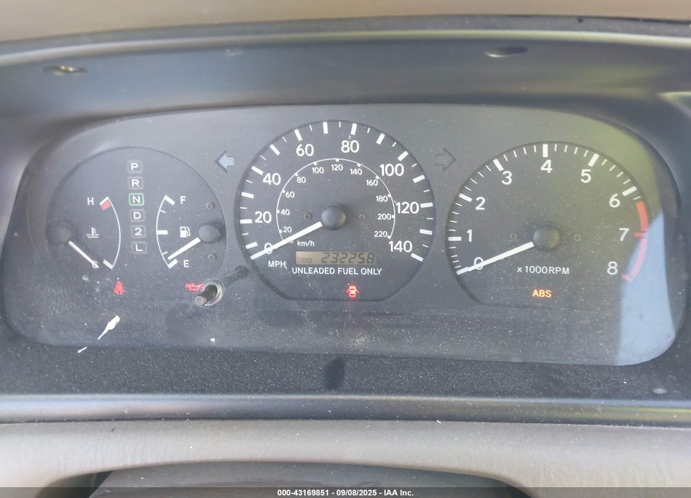 1999 TOYOTA CAMRY LE V6 VIN: JT2BF28K3X0198715