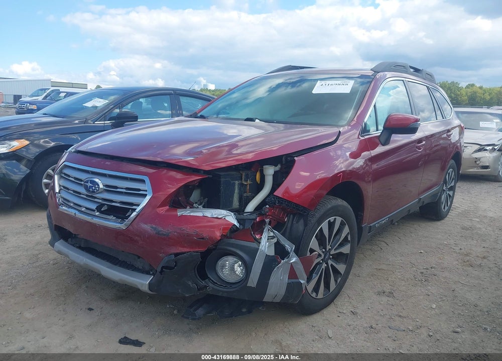 2016 SUBARU OUTBACK VIN: 4S4BSBNC4G3260858