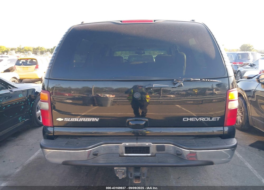 2003 CHEVROLET SUBURBAN 1500 LT VIN: 3GNFK16Z63G227006