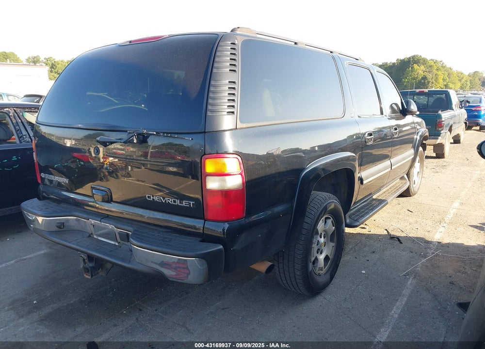 2003 CHEVROLET SUBURBAN 1500 LT VIN: 3GNFK16Z63G227006