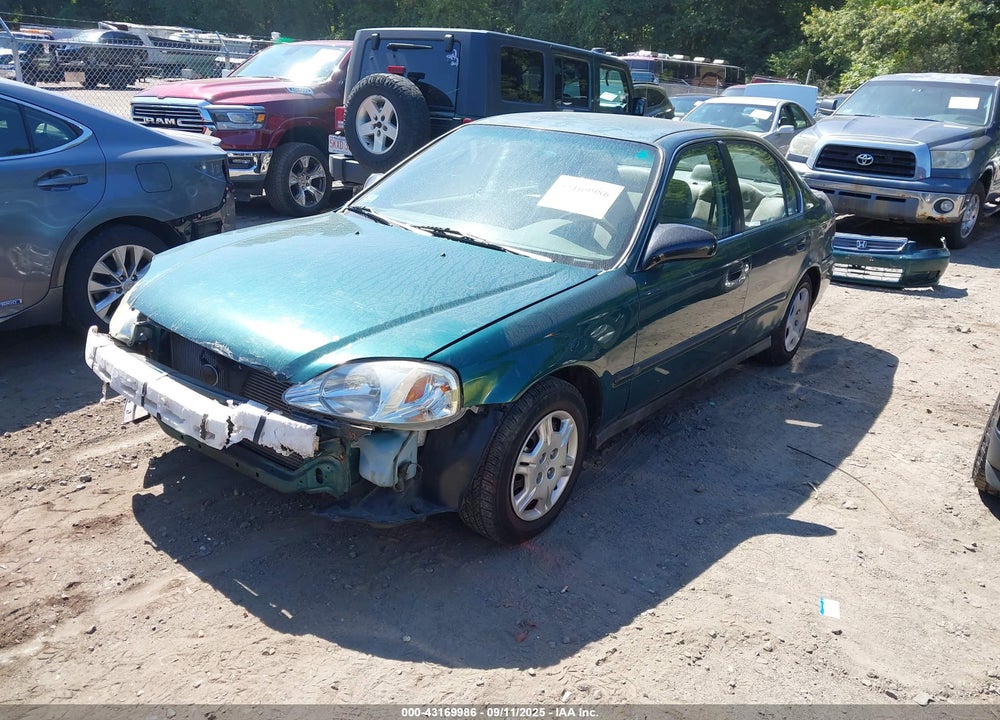 2000 HONDA CIVIC LX VIN: 2HGEJ6670YH524249