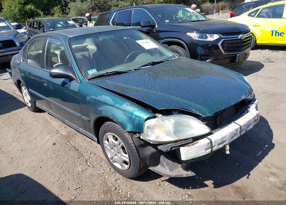 2000 HONDA CIVIC LX VIN: 2HGEJ6670YH524249