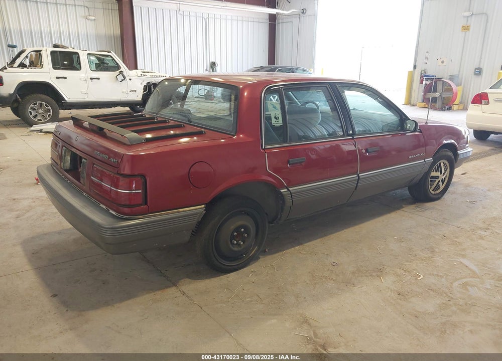 1988 PONTIAC GRAND AM LE VIN: 1G2NV54D5JC787078