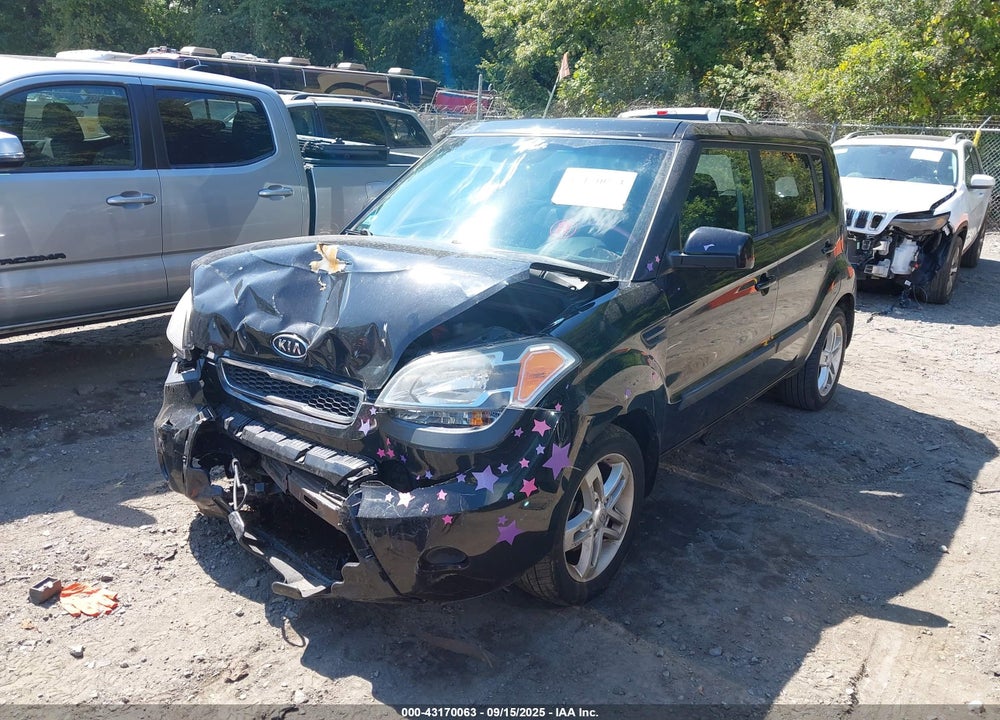 2011 KIA SOUL VIN: KNDJT2A24B7198809