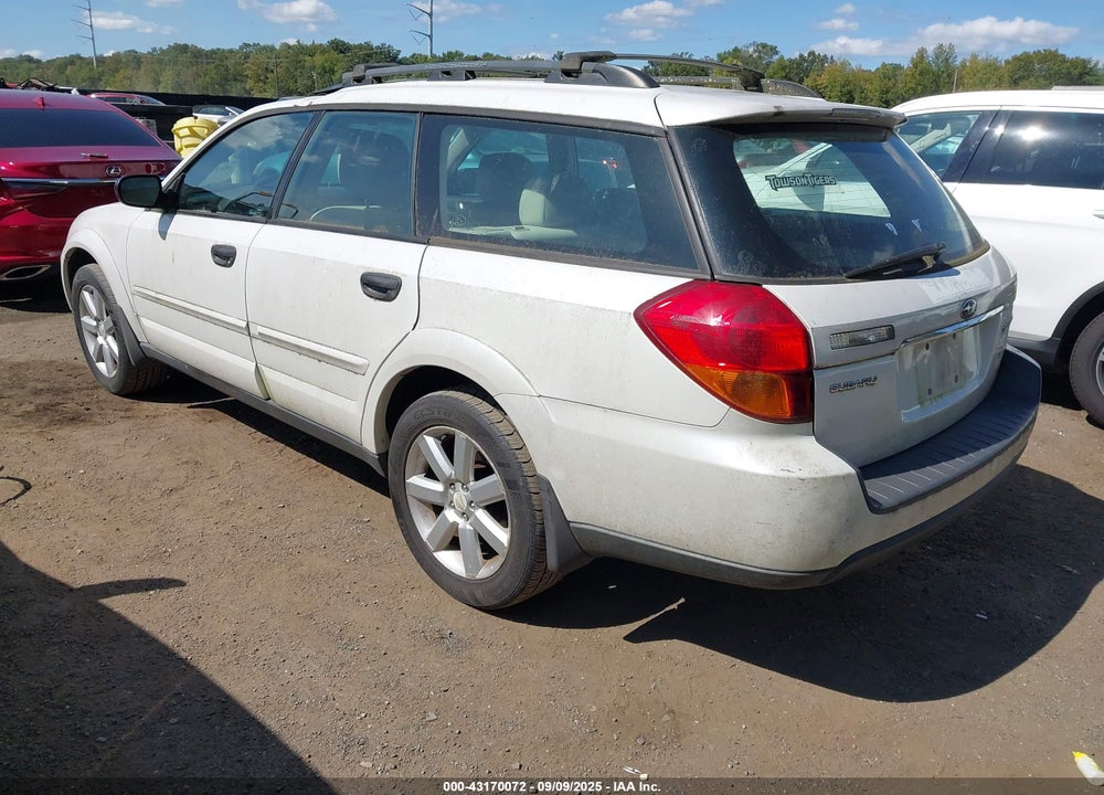 2006 SUBARU OUTBACK 2.5I VIN: 4S4BP61C467351845