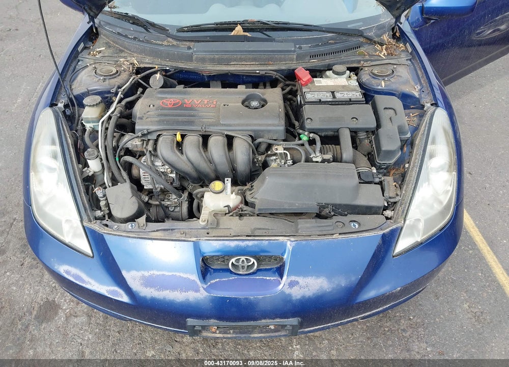 2000 TOYOTA CELICA GT VIN: JTDDR32T5Y0018537