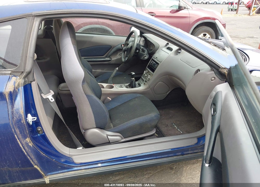 2000 TOYOTA CELICA GT VIN: JTDDR32T5Y0018537