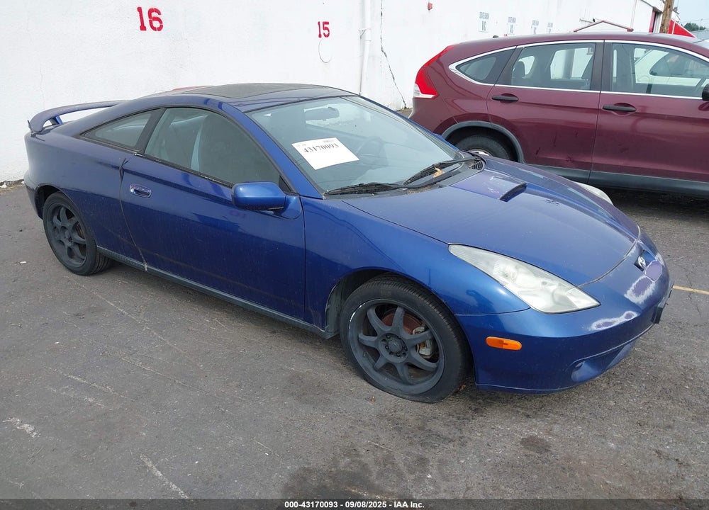 2000 TOYOTA CELICA GT VIN: JTDDR32T5Y0018537