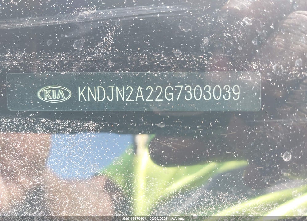 2016 KIA SOUL VIN: KNDJN2A22G7303039