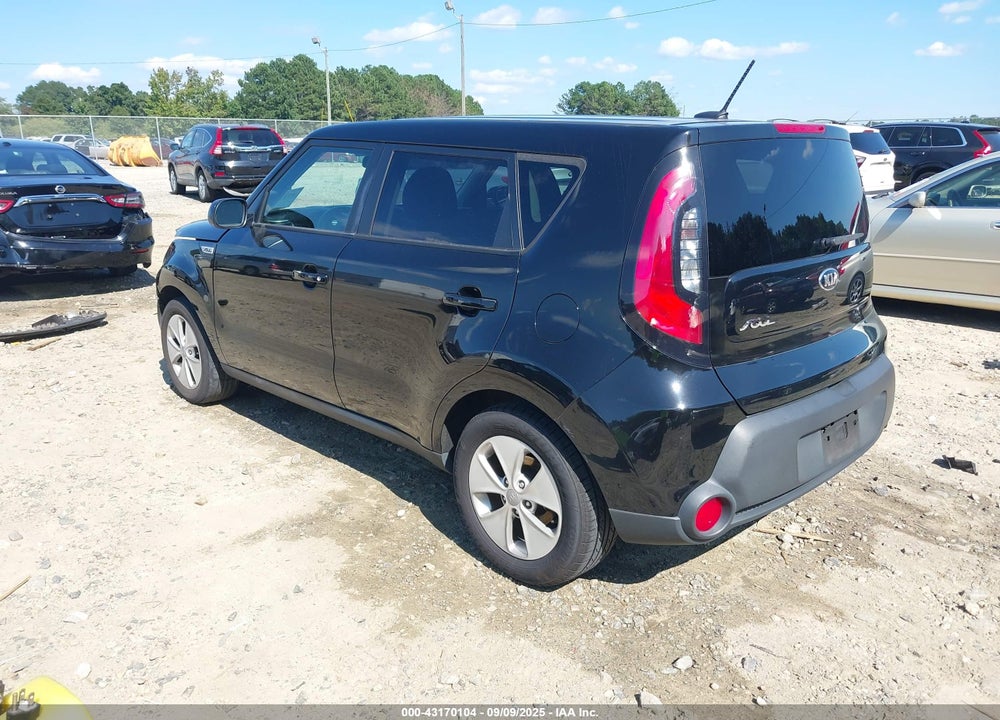 2016 KIA SOUL VIN: KNDJN2A22G7303039