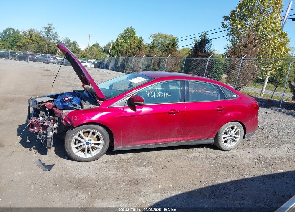 2016 FORD FOCUS VIN: 1FADP3F29GL336316