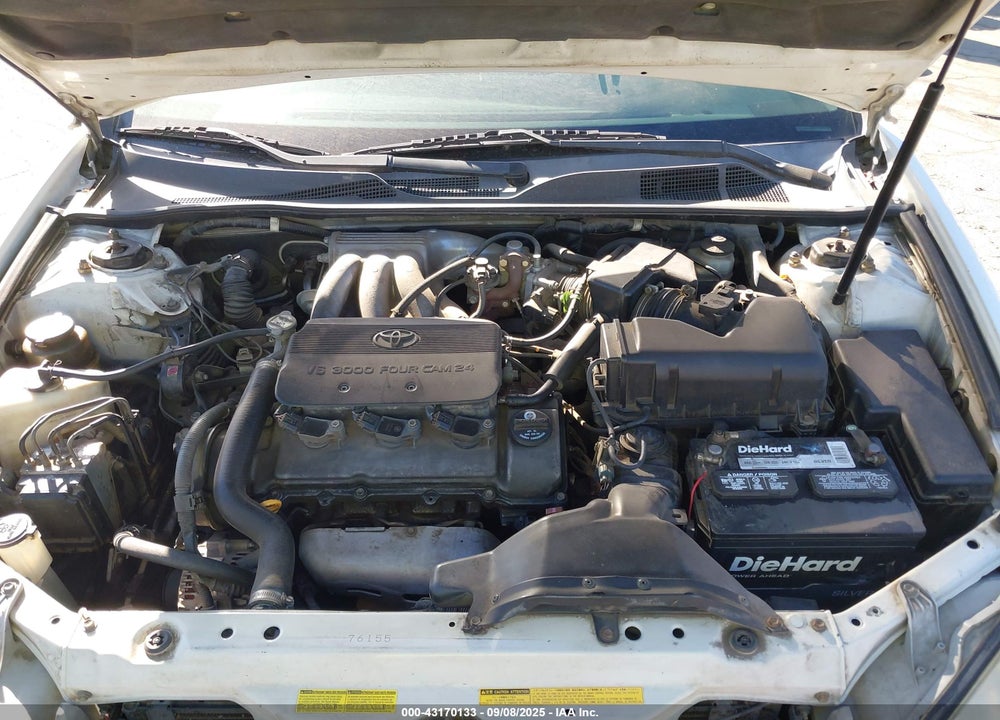 2002 TOYOTA CAMRY XLE V6 VIN: 4T1BF30K52U503461
