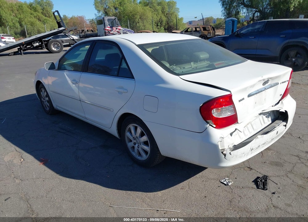 2002 TOYOTA CAMRY XLE V6 VIN: 4T1BF30K52U503461
