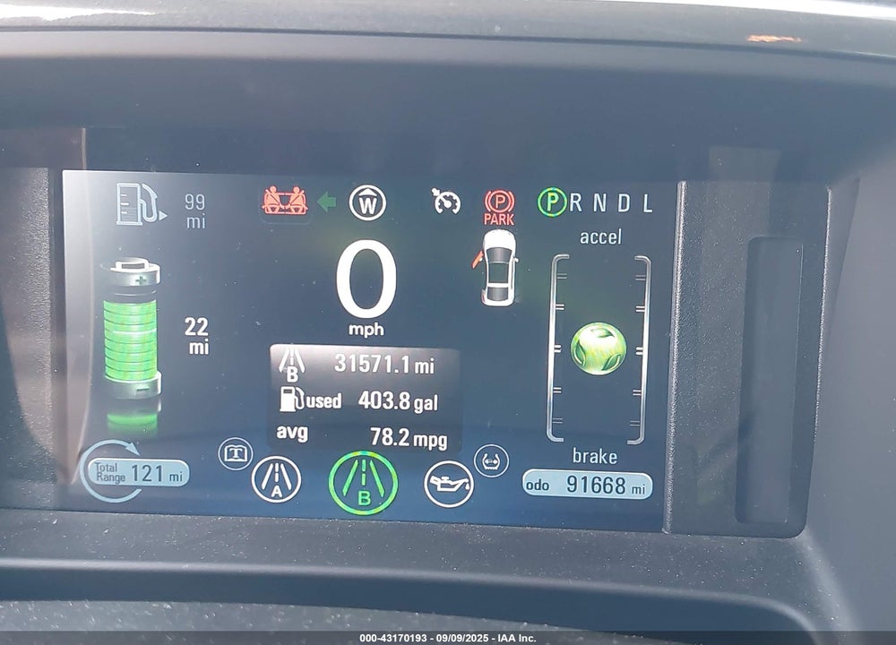 2011 CHEVROLET VOLT VIN: 1G1RD6E47BU103379
