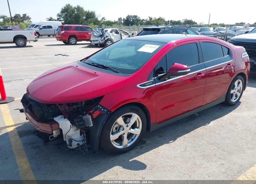 2011 CHEVROLET VOLT VIN: 1G1RD6E47BU103379